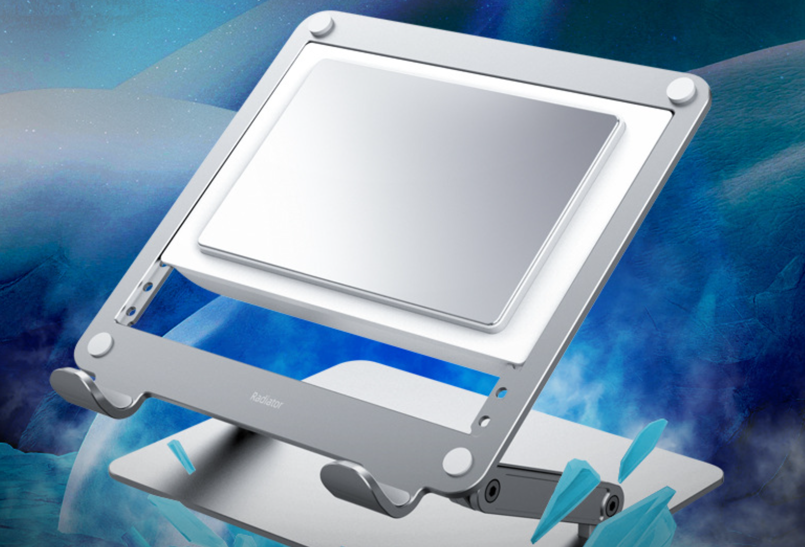 Palm addiction laptop semiconductor cooling and heat dissipation: efficient cooling, full performance!